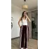 Bordo/Pembe Kadife Eşofman