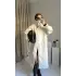 Ekru Dik Yaka Trend Kaban