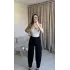 Puantiyeli Kare Yaka Bodysuit