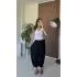 Siyah Her Bedene Uyan Pantolon