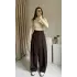 Kahve Kalın Kumaş Lux Pantolon