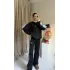 Siyah Şerit Detaylı Eşofman Takımı