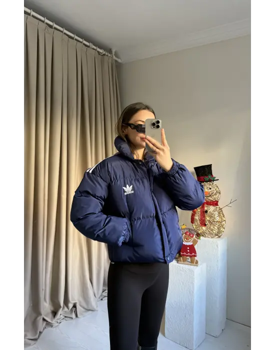 Lacivert Marka Şişme Mont