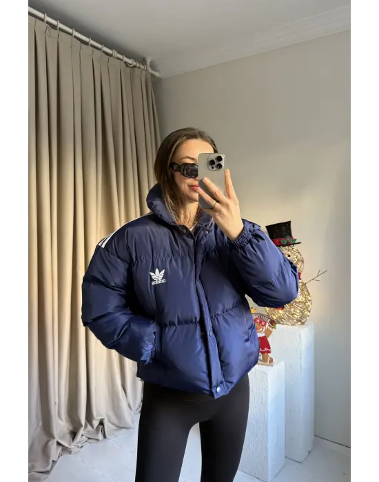 Lacivert Marka Şişme Mont