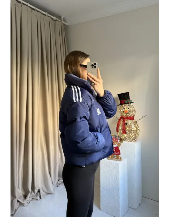 Lacivert Marka Şişme Mont