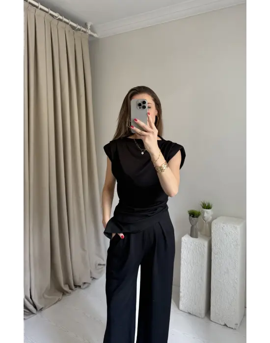 Siyah Vatkalı Oysh Marka Takım