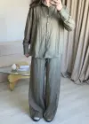 Haki Zr Model Gömlek Takım
