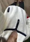Ayıcıklı Peluş Sweatshirt
