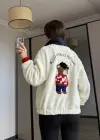 Ayıcıklı Peluş Sweatshirt
