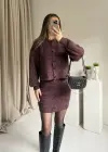 Bordo Premium Etekli Takım