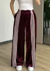 Bordo/Pembe Kadife Eşofman