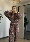 Çiçek Desenli Eşofman Takımı