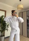 Gri Marka Model Hırka Eşofman Takım