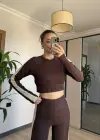 Kahve Yan Şerit Takım