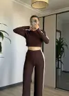 Kahve Yan Şerit Takım