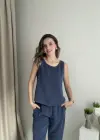 Lacivert Massi Marka Tensel Takım