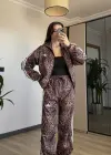 Leopar Fileli Eşofman Takım