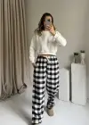 Siyah Kare Yaka Unısex Eşofman