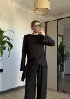 Siyah Seyyar Şallı Takım