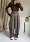 Vizon Kalın Kumaş Lux Pantolon