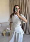 Beyaz Brshk Model Tshirt