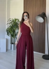 Bordo Tek Omuz Sandy Tulum