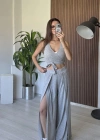Gri 3 Farklı Bağlama Takım