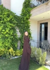 Kahve Üçlü Basic Eşofman Takım