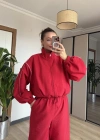 Kırmızı Oysh Model Eşofman Takımı