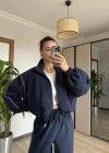 Lacivert Oysh Model Eşofman Takımı