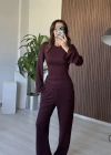 Mürdüm Beli İpli Eşofman Takım