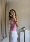 Pembe Kolsuz Yan Büzgülü Bluz