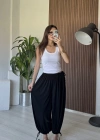 Siyah Her Bedene Uyan Pantolon