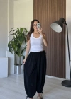 Siyah Her Bedene Uyan Pantolon