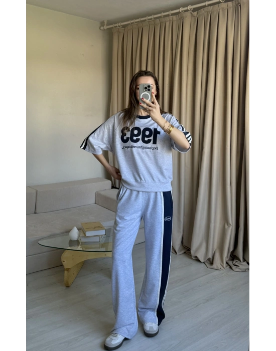 Lacivert 1993 Nakışlı Eşofman Takım