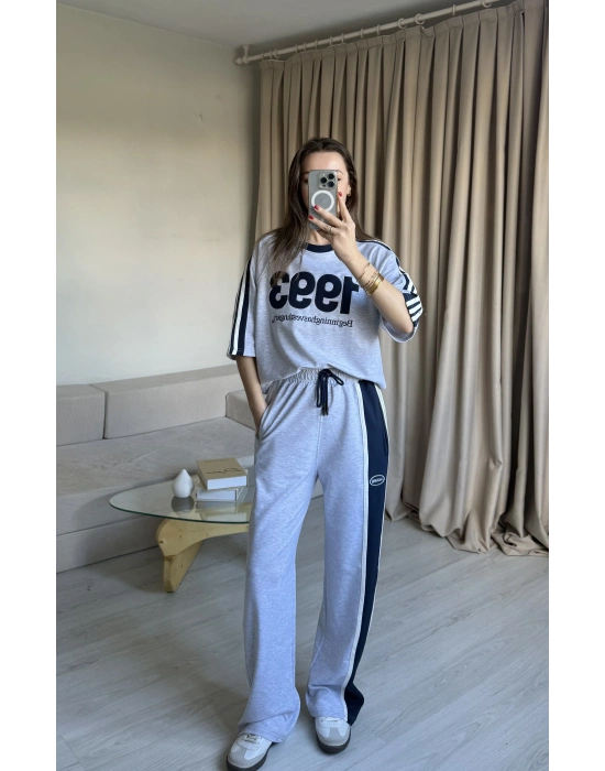 Lacivert 1993 Nakışlı Eşofman Takım