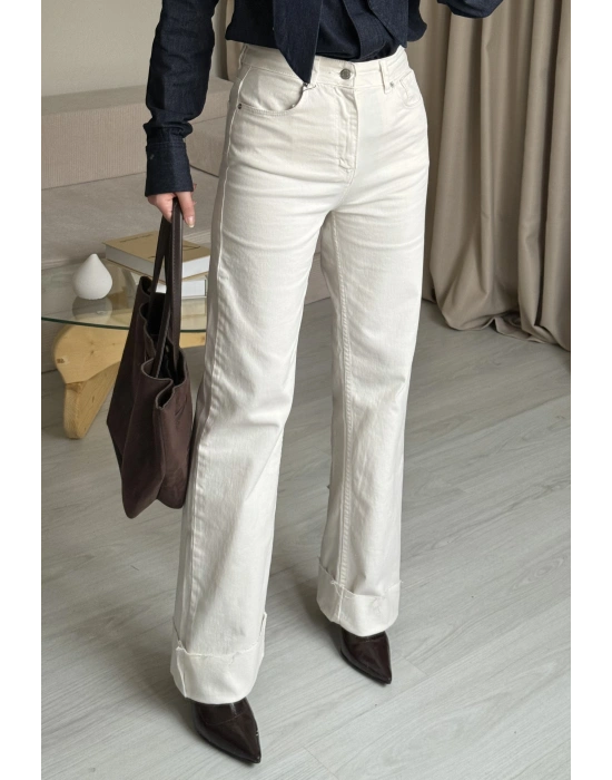 Kırık Beyaz Zr Model Jean