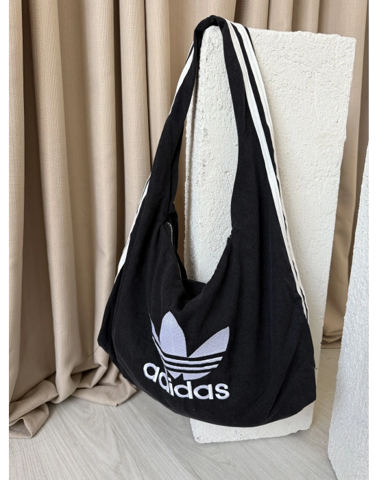 Tote Denim  Siyah Adds Çanta