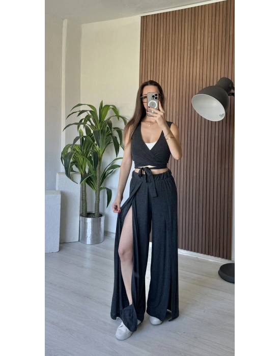 Antrasit 3 Farklı Bağlama Takım