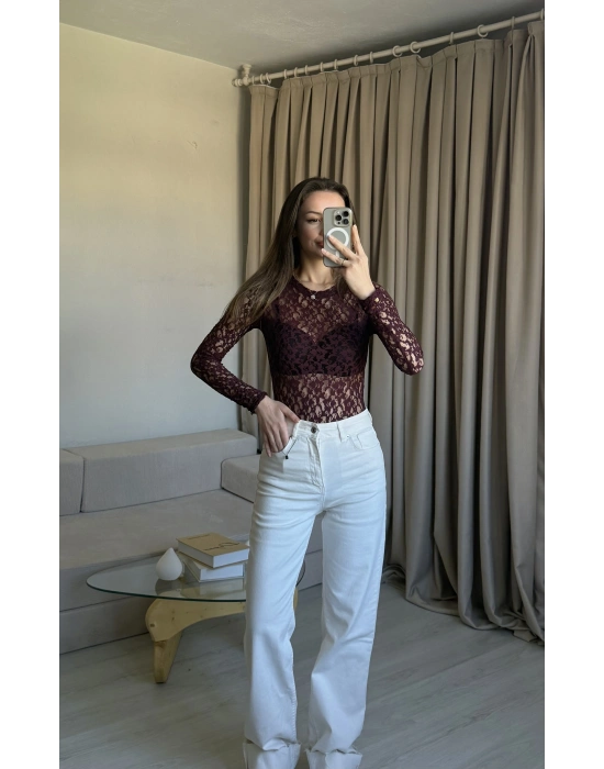 Bordo Dantelli Bodysuit