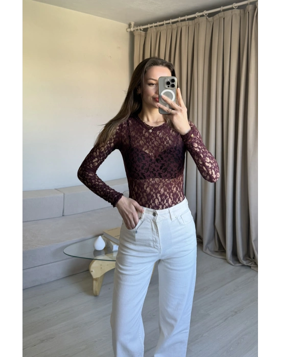 Bordo Dantelli Bodysuit