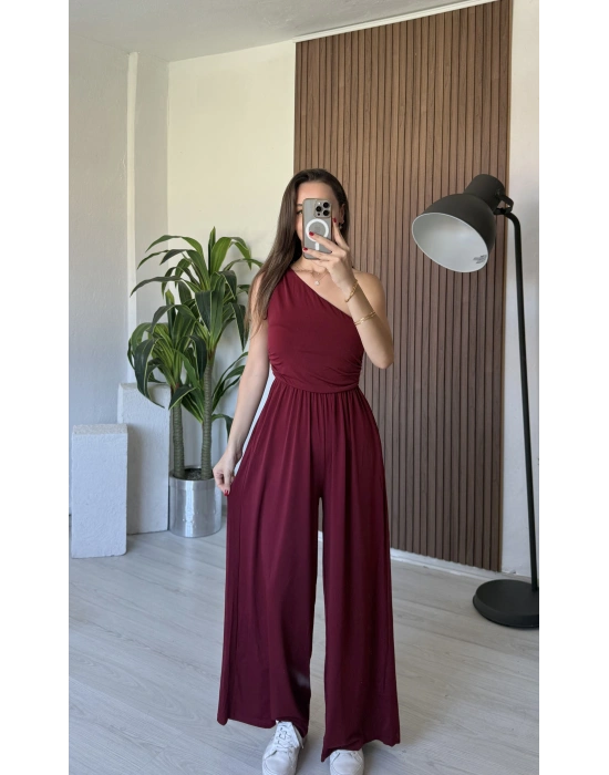 Bordo Tek Omuz Sandy Tulum