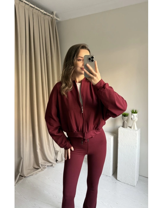 Bordo Zra Model Bomber Tayt Takım