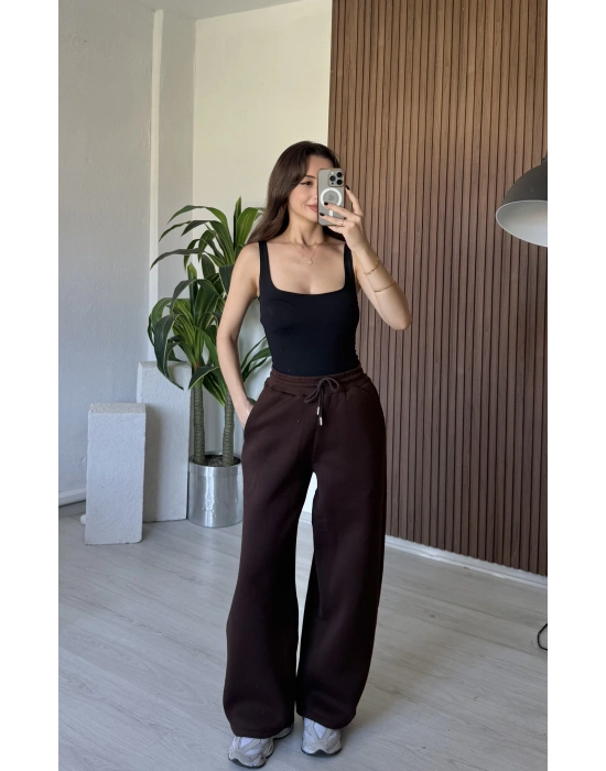 Kahve Brshk Jogger Eşofman