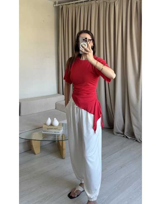 Kırmızı Brshk Model Tshirt