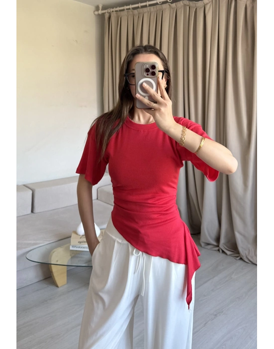 Kırmızı Brshk Model Tshirt