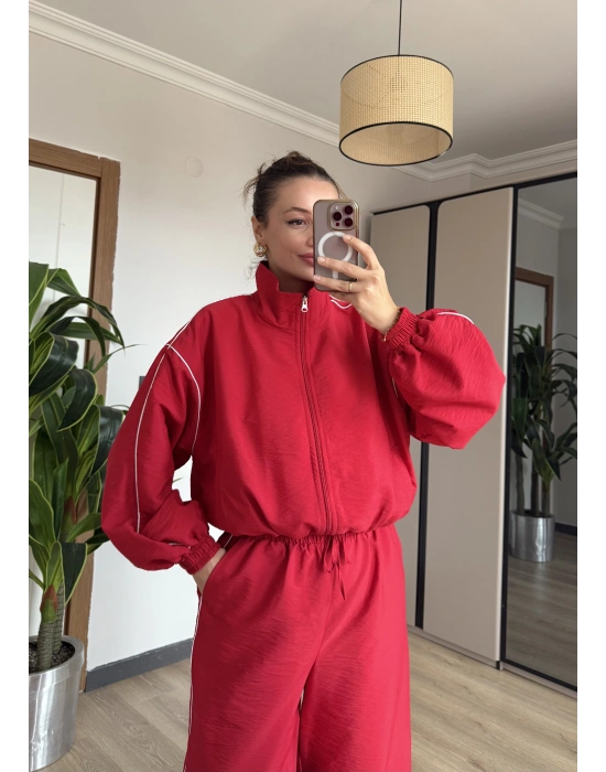 Kırmızı Oysh Model Eşofman Takımı