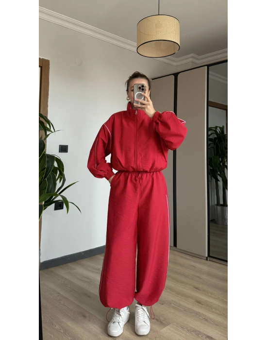 Kırmızı Oysh Model Eşofman Takımı