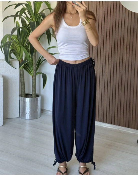Lacivert Her Bedene Uyan Pantolon
