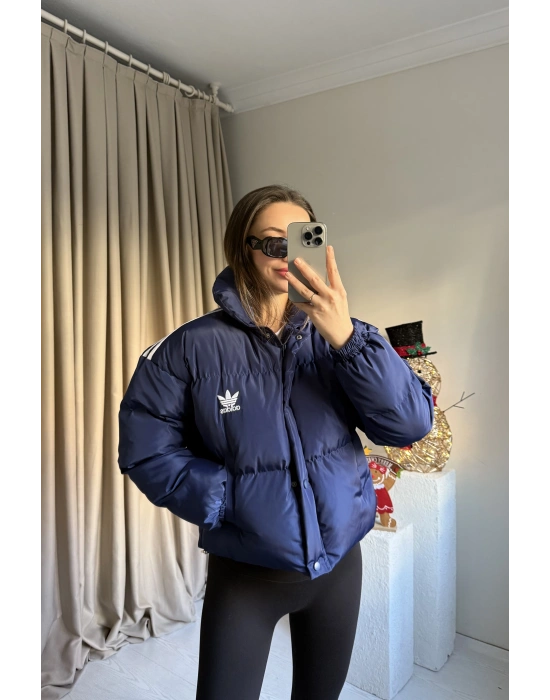 Lacivert Marka Şişme Mont